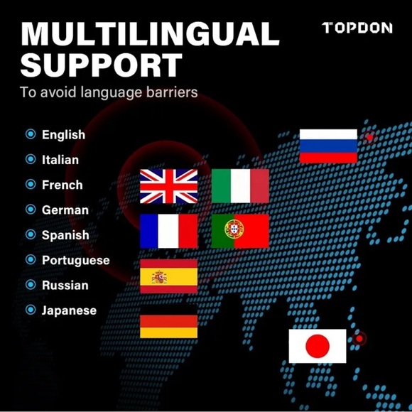 TOPDON AD800BT FULL System Car Diagnostic Tools Wireless Automotive Scanner - Picture 7 of 10